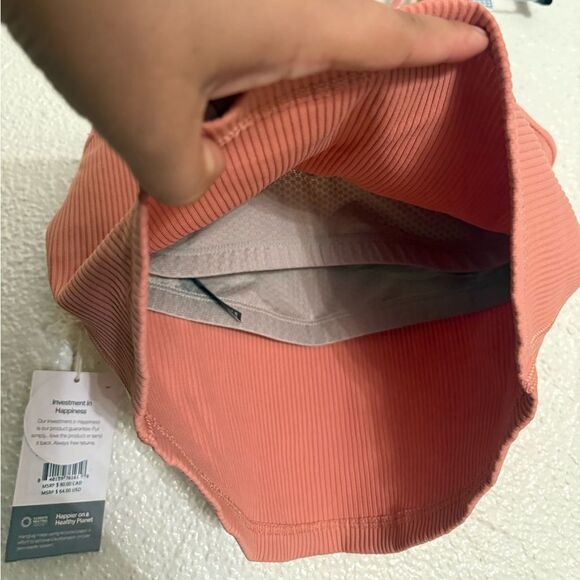 Vuori rib Crop Tank size medium light cinnamon color - Picture 8 of 9